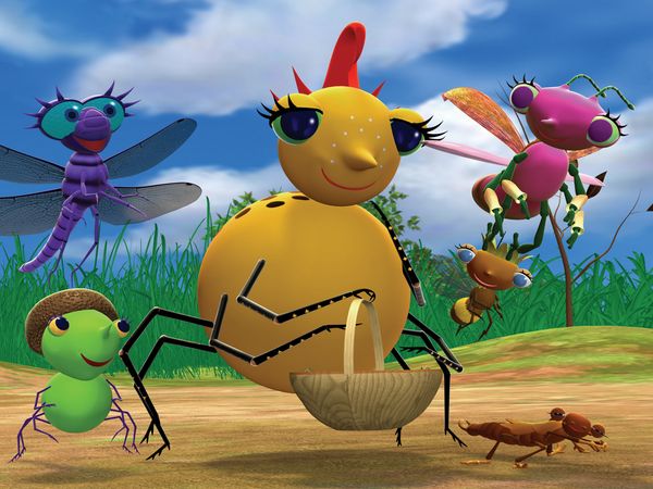 Miss Spider's Sunny Patch Friends - Dam the Puddle / Flower Power