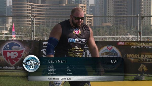 Strongman Champions League - World grand finals Dubai – Part 1