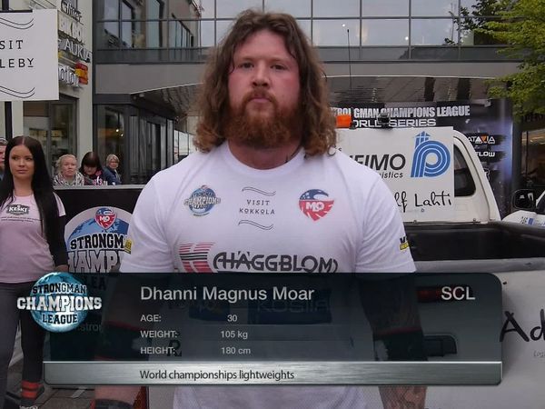 Strongman Champions League - SCL World championship under 105 kilograms, Finland