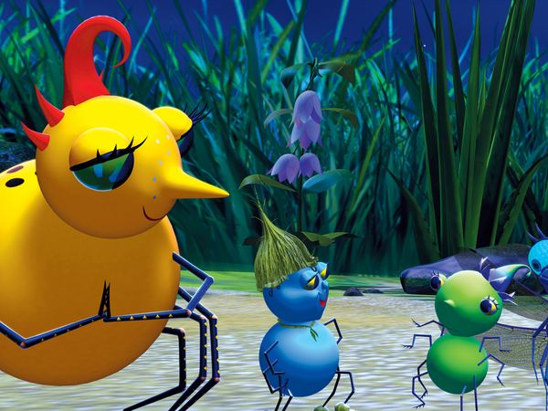 Miss Spider's Sunny Patch Friends - Something's Stinky in Sunny Patch / The Listening Walk