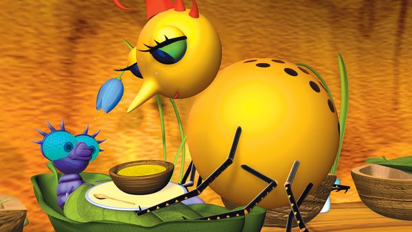 Miss Spider's Sunny Patch Friends - A Scary Scary Tale / A Bug-A-Boo Day Play