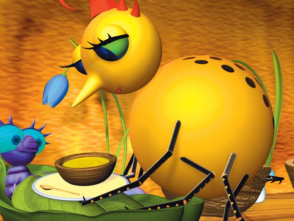 Miss Spider's Sunny Patch Friends - A Scary Scary Tale / A Bug-A-Boo Day Play