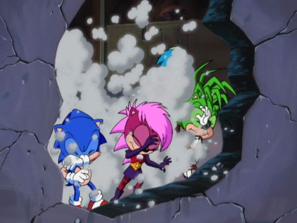 Sonic Underground - Die fliegende Festung, Teil 2