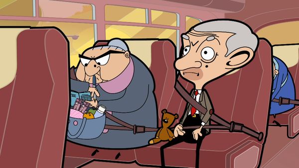 Mr Bean Animated - Coach Trip