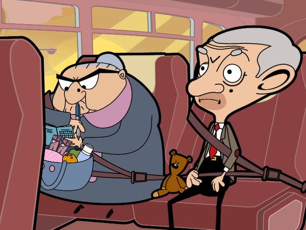 Mr Bean Animated - Coach Trip
