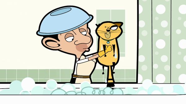 Mr Bean Animated - Scrapper Cleans Up