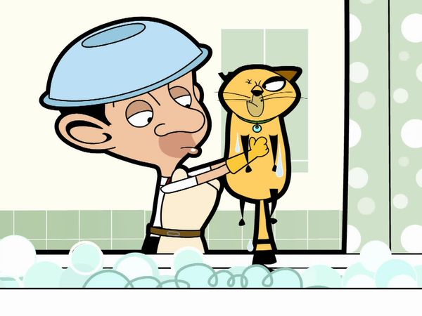 Mr Bean Animated - Scrapper Cleans Up