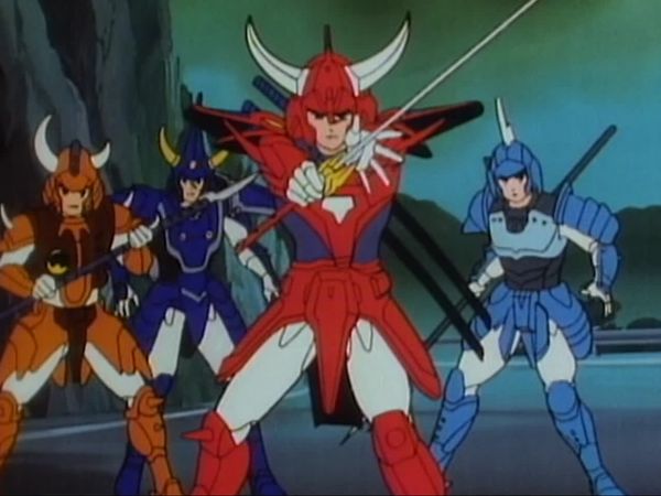 Samurai Troopers (Ronin Warriors) - White Blaze's Sacrifice