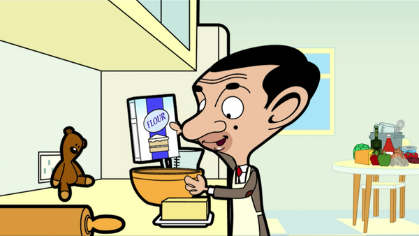 Mr Bean Animated - Pizzaería Bean