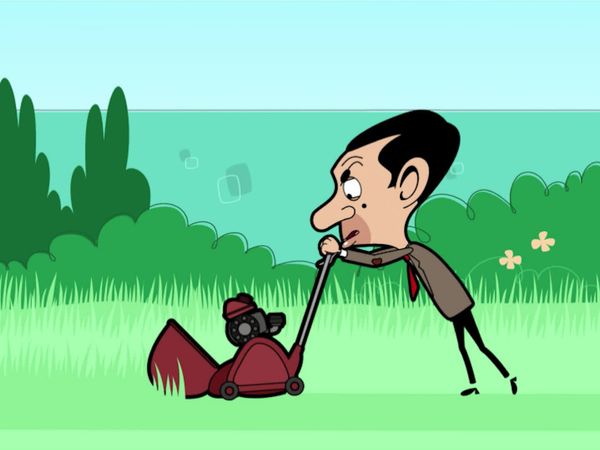 Mr Bean Animated - En el jardín