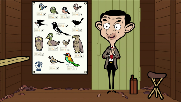 Mr Bean Animated - Pájaro exótico
