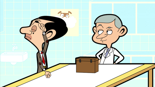 Mr Bean Animated - ¿De dónde salió ese gato?