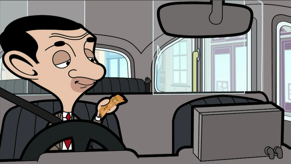 Mr Bean Animated - Taxi Bean
