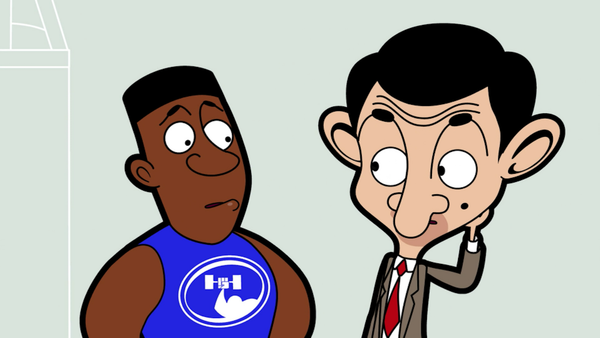 Mr Bean Animated - Musculoso Bean