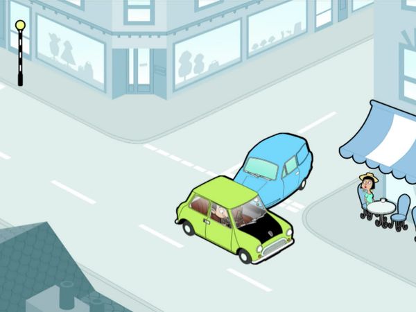 Mr Bean Animated - La guerra de los autos