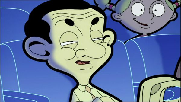 Mr Bean Animated - Bean asustado