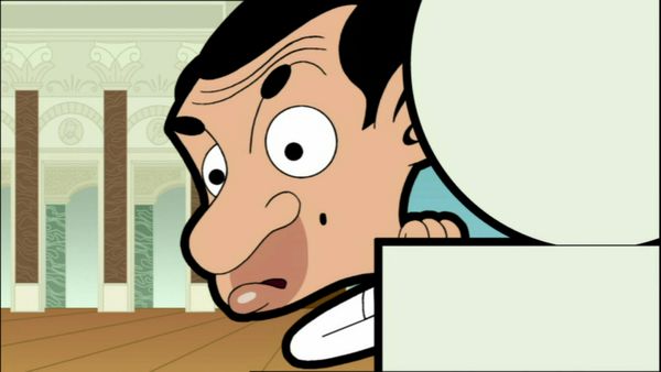 Mr Bean Animated - Ladrón de arte