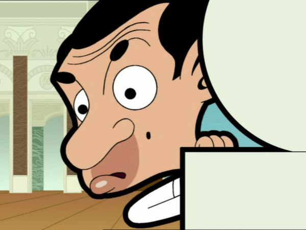 Mr Bean Animated - Ladrón de arte