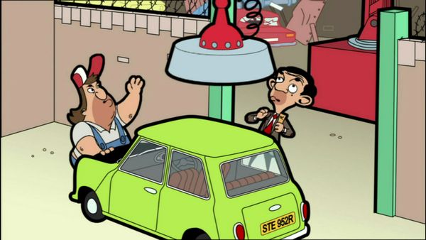 Mr Bean Animated - Problemas de auto