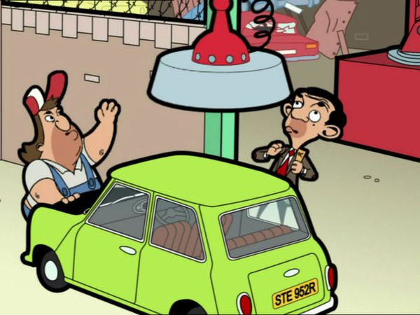 Mr Bean Animated - Problemas de auto