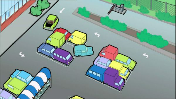 Mr Bean Animated - Carro de súper