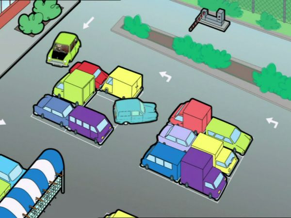 Mr Bean Animated - Carro de súper