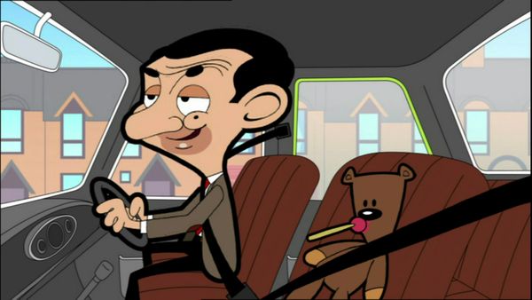Mr Bean Animated - Rosado