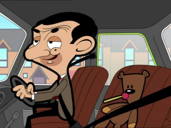 Mr Bean Animated - Rosado