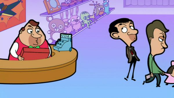 Mr Bean Animated - A volar