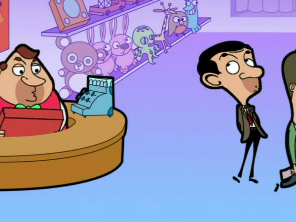 Mr Bean Animated - A volar