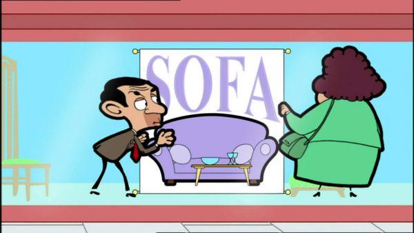 Mr Bean Animated - El sofa