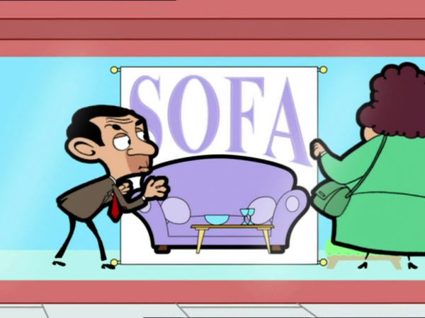 Mr Bean Animated - El sofa