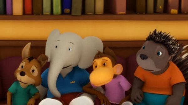 Babar y Las Aventuras de Badou - Jake y el Gran Libro / La Piedra Magica de Trompa Negra