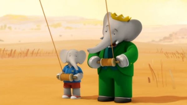 Babar y Las Aventuras de Badou - Duelo De Cometas / Minidirigibles