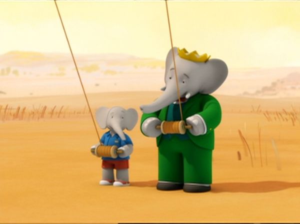 Babar y Las Aventuras de Badou - Duelo De Cometas / Minidirigibles