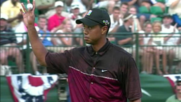 Tiger Woods - Tiger Woods wins 100th Western Open in 2003
