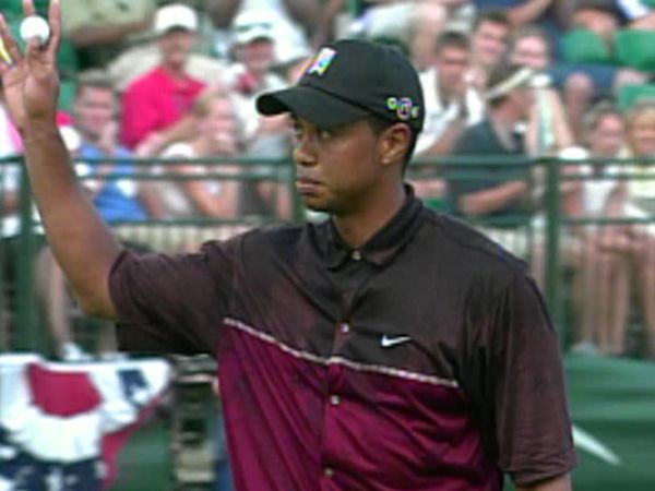 Tiger Woods - Tiger Woods wins 100th Western Open in 2003