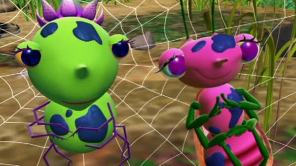 Las Aventuras de Miss Spider - El día de la Mamá Insecto / Día Nublado en Sunny Patch
