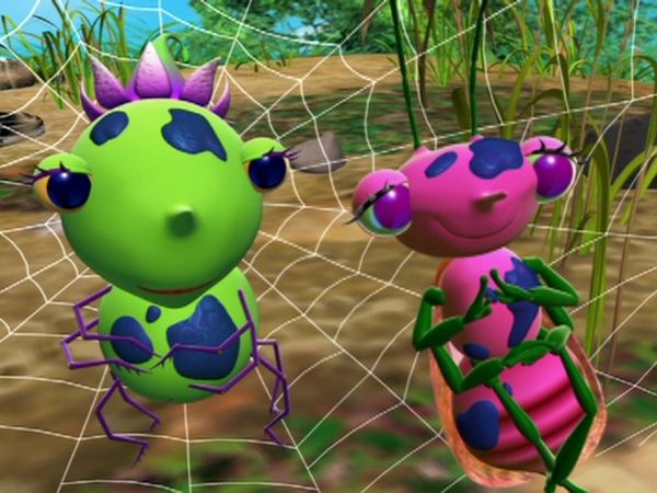 Las Aventuras de Miss Spider - El día de la Mamá Insecto / Día Nublado en Sunny Patch