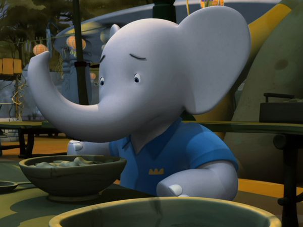 Babar y Las Aventuras de Badou - El Totem que Habla / El Sapo Sabio