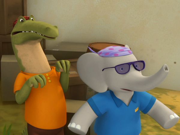 Babar y Las Aventuras de Badou - Alto a los Pirates / Quien es el Jefe?