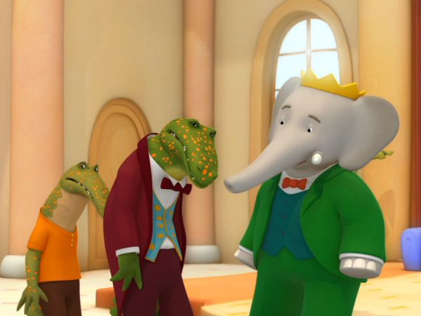 Babar y Las Aventuras de Badou - Pájaro en Mano / Atravesando el Pantano