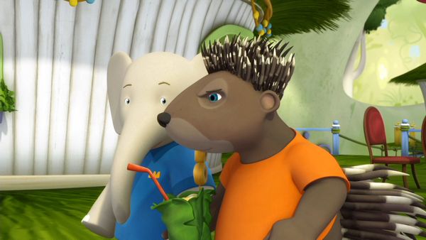 Babar y Las Aventuras de Badou - Mensaje en el Viento / Los Elefantes No Saltan