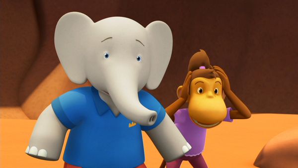 Babar y Las Aventuras de Badou - El Zip-Zap / No Hay Papel Pequeño