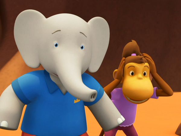Babar y Las Aventuras de Badou - El Zip-Zap / No Hay Papel Pequeño