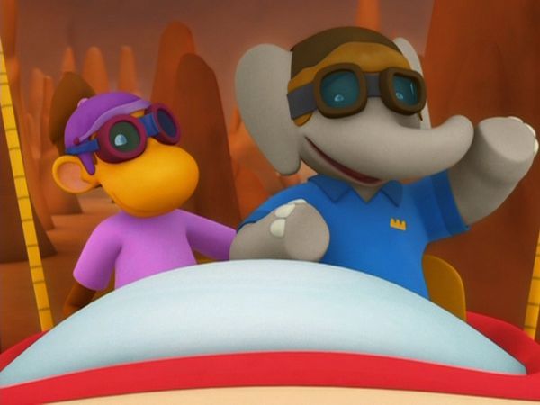Babar y Las Aventuras de Badou - El Dia del Vecino / Aventura en la Sabana