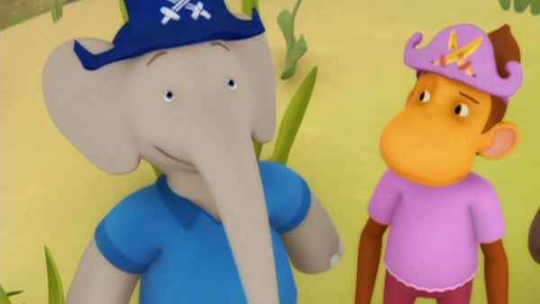 Babar y Las Aventuras de Badou - Piratas del Ocaso / Bromas