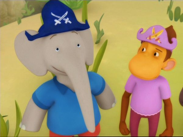 Babar y Las Aventuras de Badou - Piratas del Ocaso / Bromas
