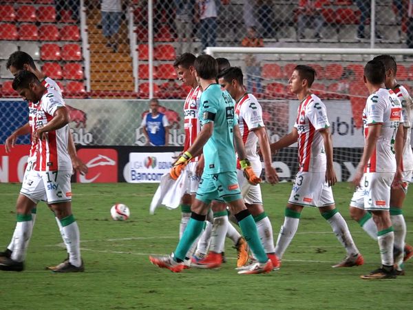 Fuerza Necaxa - Once en la cancha