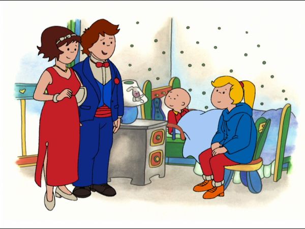 Caillou - Caillou aprende a deslizarse // Caillou pasea al perro // Caillou cuida a Rosie // Caillou enferma // La llamada de Caillou